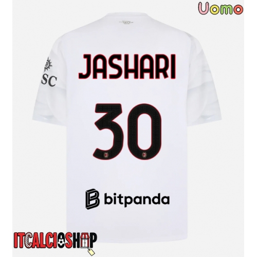 AC Milan Ardon Jashari #30 Seconda Maglia 2026-27 Manica Corta